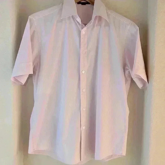 Theory Short Sleeve Button Down Shirt - Picture 2 of 7